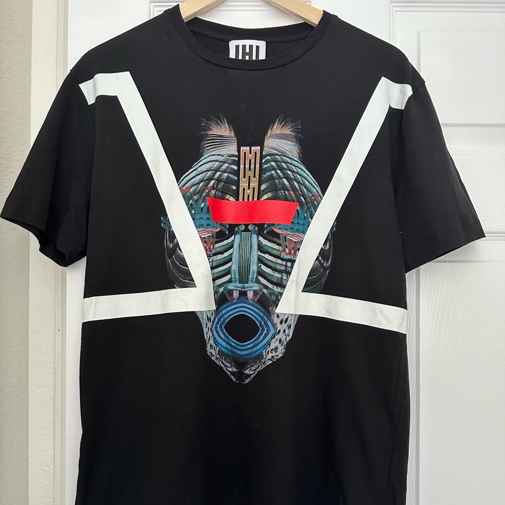 Designer shirt Les Hommes Urban black shirt size Medium.